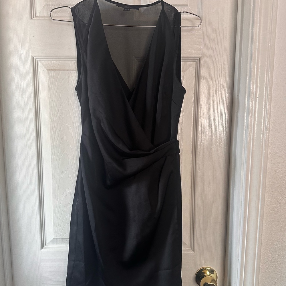 All saints Sleeveless Dress with Mesh